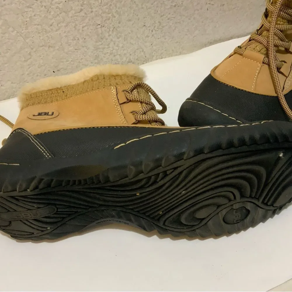 JBU Women's Jane Pull-On Waterproof Cold-Weather Boots 10M
